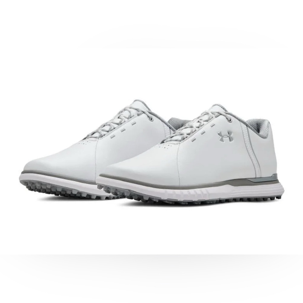 Under Armour Fade SL Women’s Golf Shoes-White/Gray-Size 7 NIB⛳️ - Picture 2 of 7